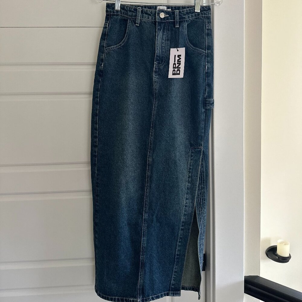 Princess Polly Denim Midi Skirt